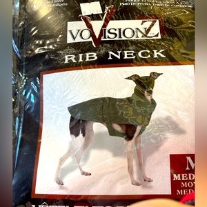 New VoVisionZ rib neck fitted coat rib knit breast & collarsize medium outerwear